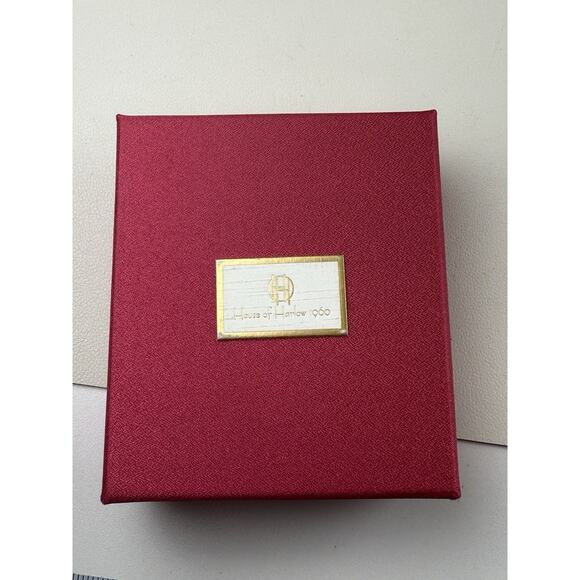 House of Harlow 1960 Gold Tone Threader Pierced Earrings in Box - Picture 8 of 8